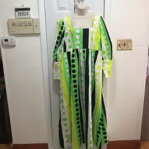 ChristopherJohn Rogers Polka Dot Long Sleeve Dress